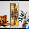 Spannbild Meditierender Buddha Am See Schmal Produktvorschau