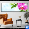 Spannbild Orchidee Wassertropfen Panorama Produktvorschau