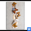 Spannbild Schmetterlinge Muscheln Im Sand Hochformat Motivvorschau