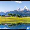 Spannbild Sommerlandschaft In Den Alpen Hochformat Zoom