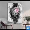 Spannbild Statue Mit Blume Grunge Stil Hochformat Produktvorschau