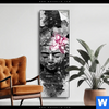 Spannbild Statue Mit Blume Grunge Stil Schmal Produktvorschau