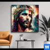 Wechselmotiv Jesus Christus Mit Dornenkrone Quadrat Produktvorschau