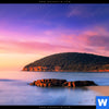 Wechselmotiv Sonnenuntergang In Bucht Panorama Zoom