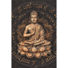 Wechselmotiv Goldener Buddha No.2 Hochformat Motive wandbild.com