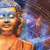 Spannbild Buddha in Meditation Querformat Wandbild 3