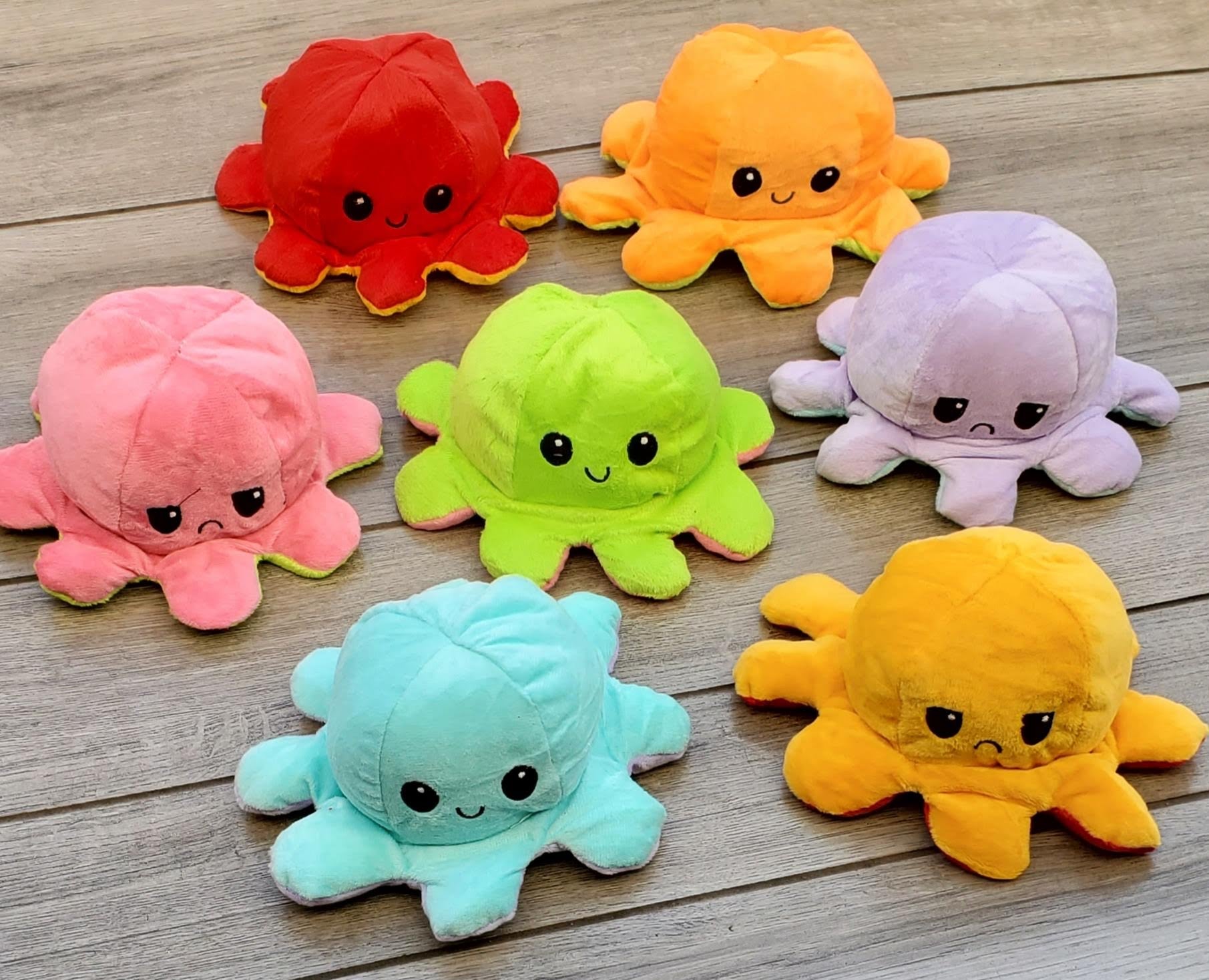 Octopus Happy/Sad Plushie – Gali Company