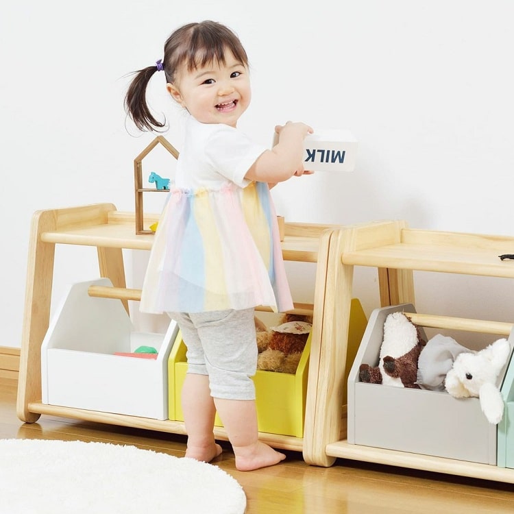 Yamatoya Norsta Toy Rack - Natural – Bebeboo Marketing