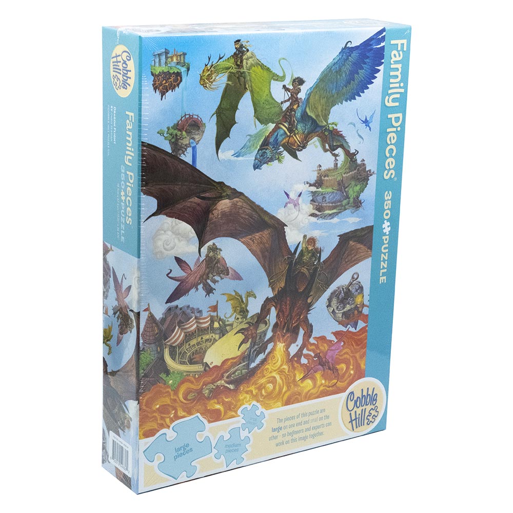 純正買蔵 Cobble Hill 350 Piece Family Puzzle - Dragon Flight