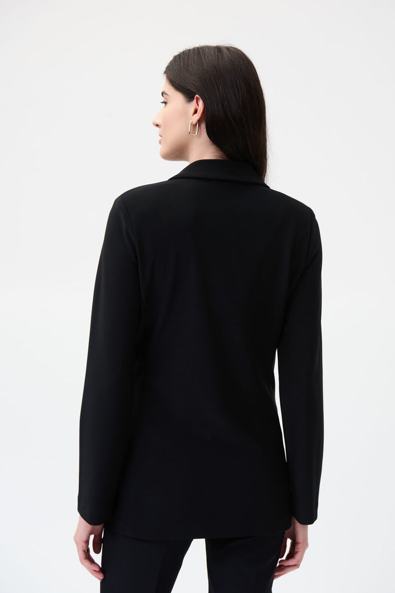 Joseph Ribkoff Black Single Button Blazer Style 221317 – Luxetire