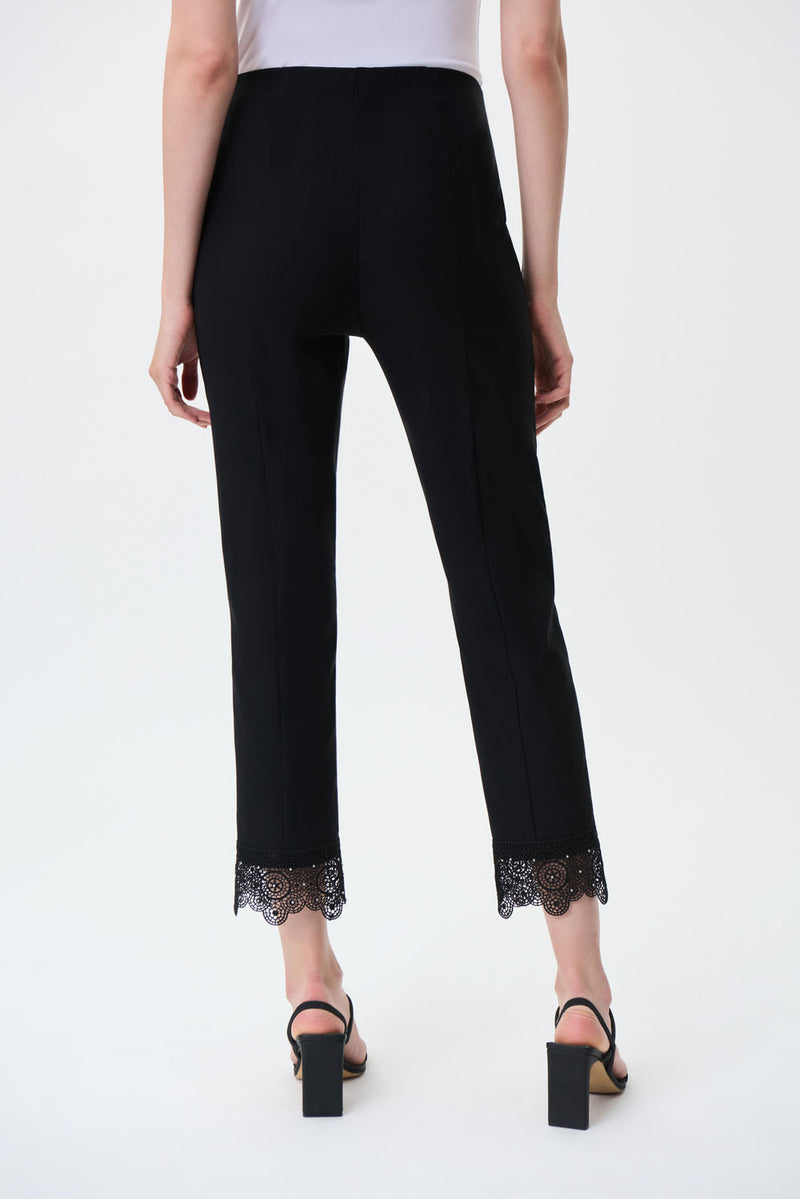Joseph Ribkoff Black Capri Pants Style 231021 – Luxetire