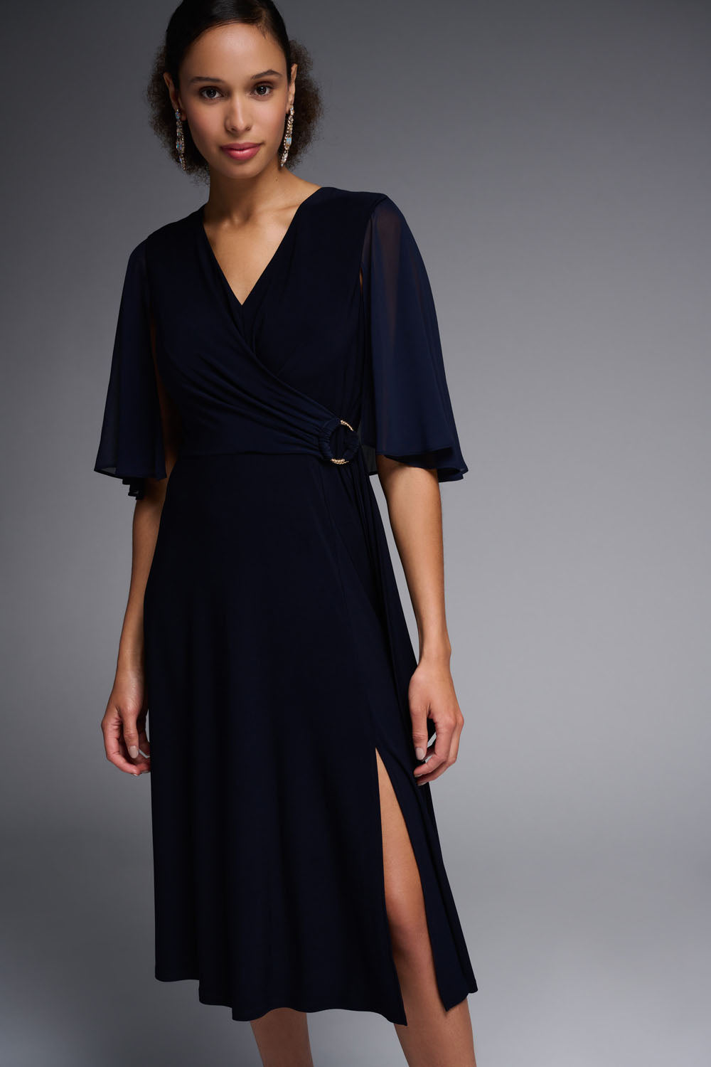 Joseph Ribkoff Midnight Blue Dress – Graif Clothing