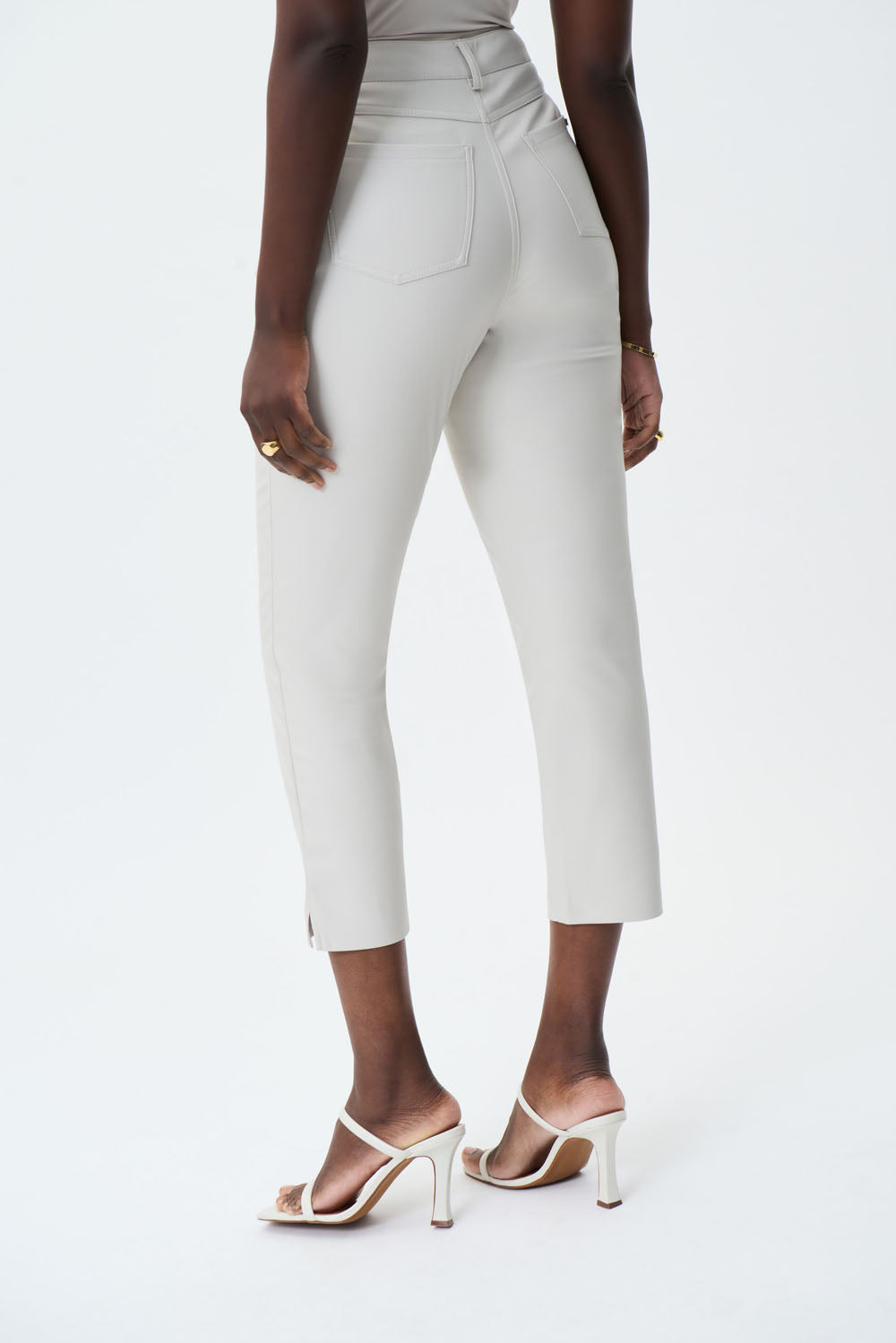 Joseph Ribkoff Moonstone Leatherette Pants Style 231915 – Luxetire