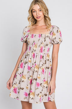 Short Sleeve Short Dress