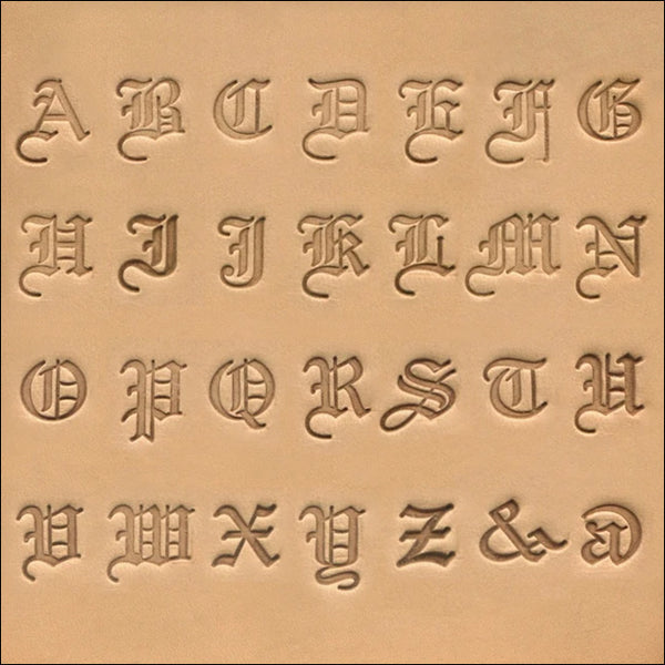 Craftool® Leather Art Alphabet Set 3/4 (19 mm)