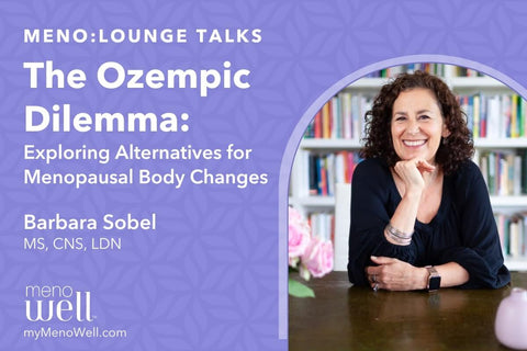 Cover image for MenoLounge Talks with guest Barbara Sobel