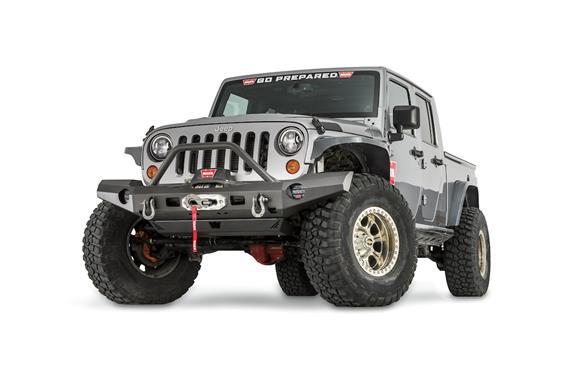 WARN INDUSTRIES ELITE SERIES FRONT BUMPER | 2007-2018 JEEP WRANGLER JK –  Lions Den Off-Road