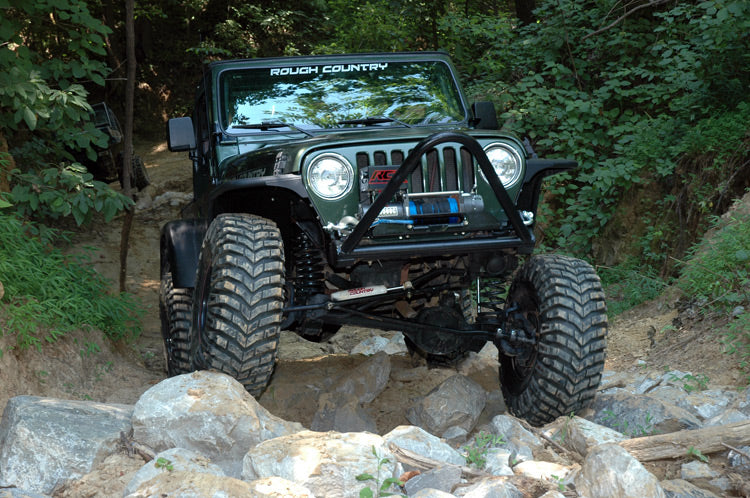 ROUGH COUNTRY 4 INCH LIFT KIT | X-SERIES | JEEP WRANGLER TJ 4WD - 6613 –  Lions Den Off-Road