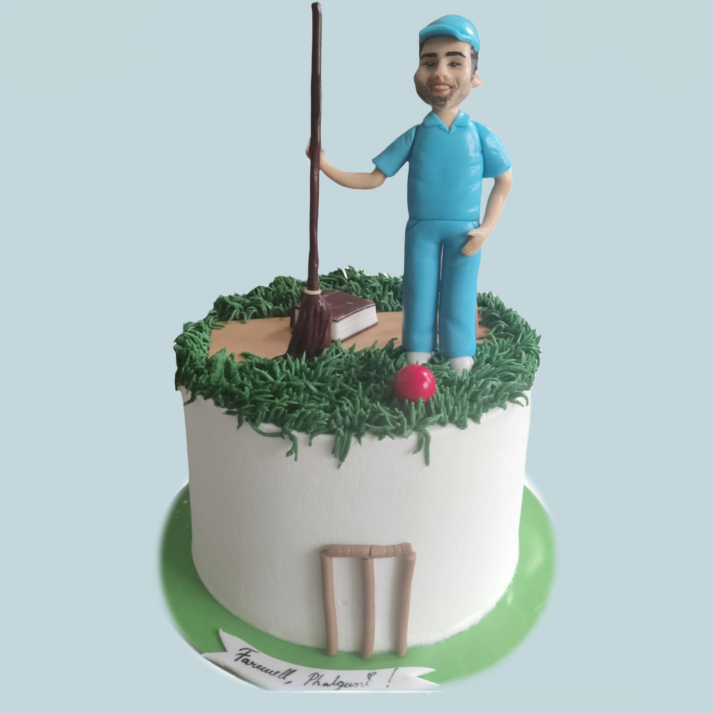 Virat Kohli Vanilla Photo Cake