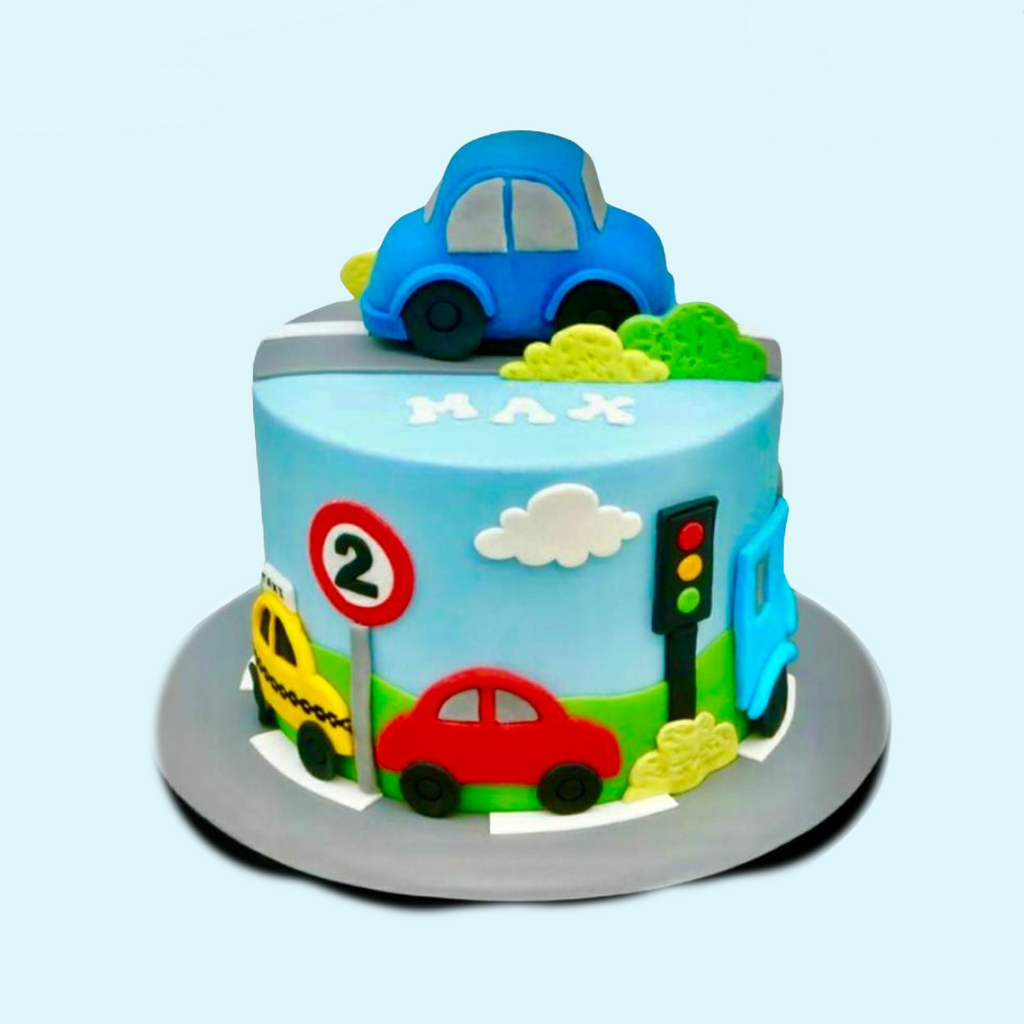 Belly & Soul - Vroom! Auto rickshaw cake for a 3 year old... | Facebook