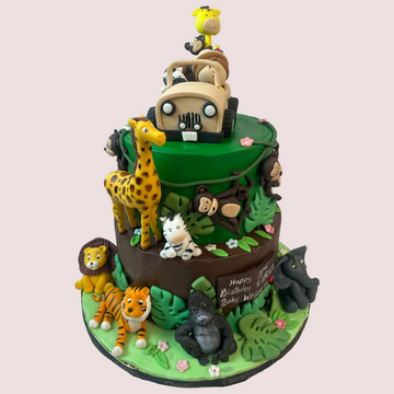 Disney The Jungle Book Birthday Party Cake Toppers Featuring Baloo Mowgli  King Louie: Buy Online at Best Price in UAE - Amazon.ae