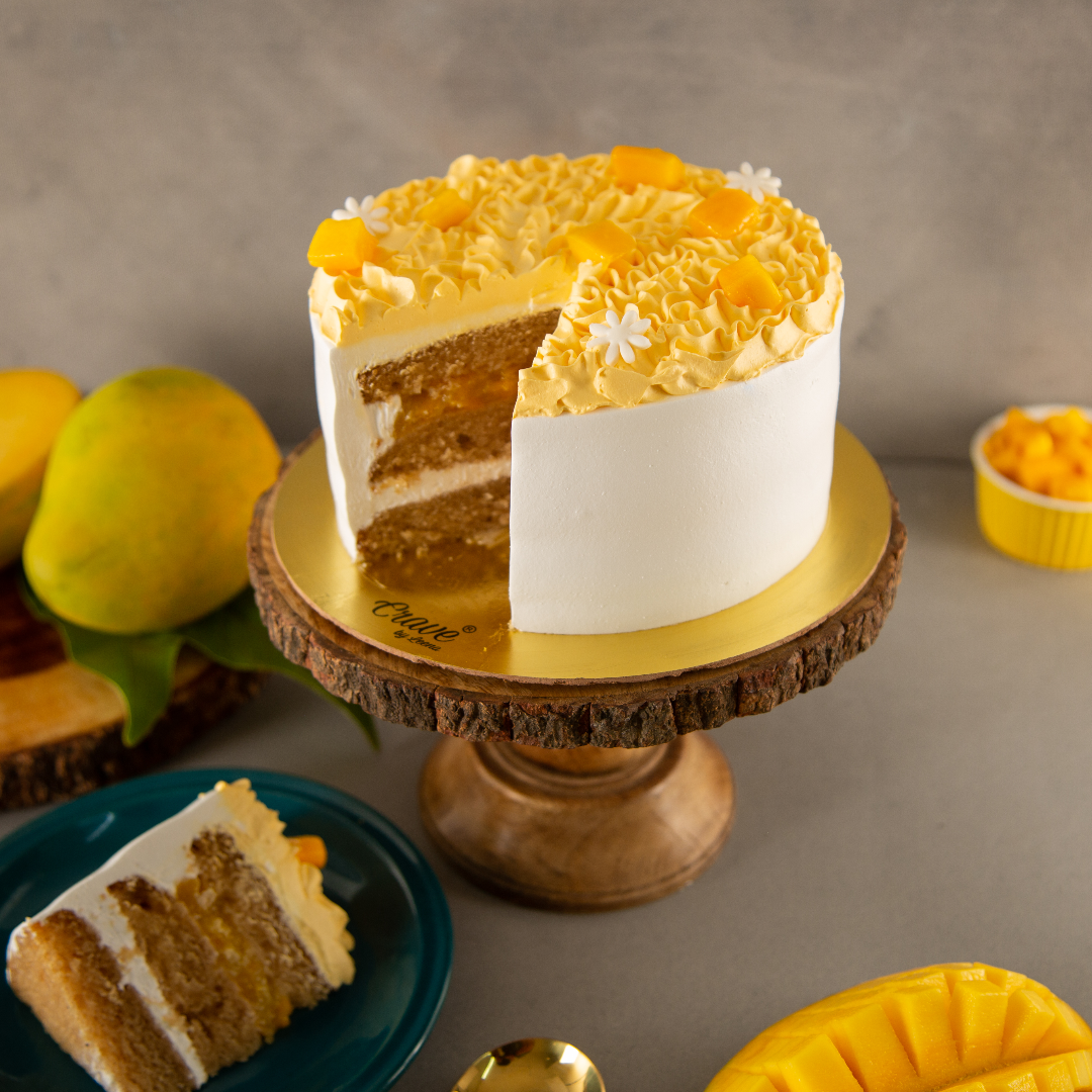 Mango Cake | Crave by Leena