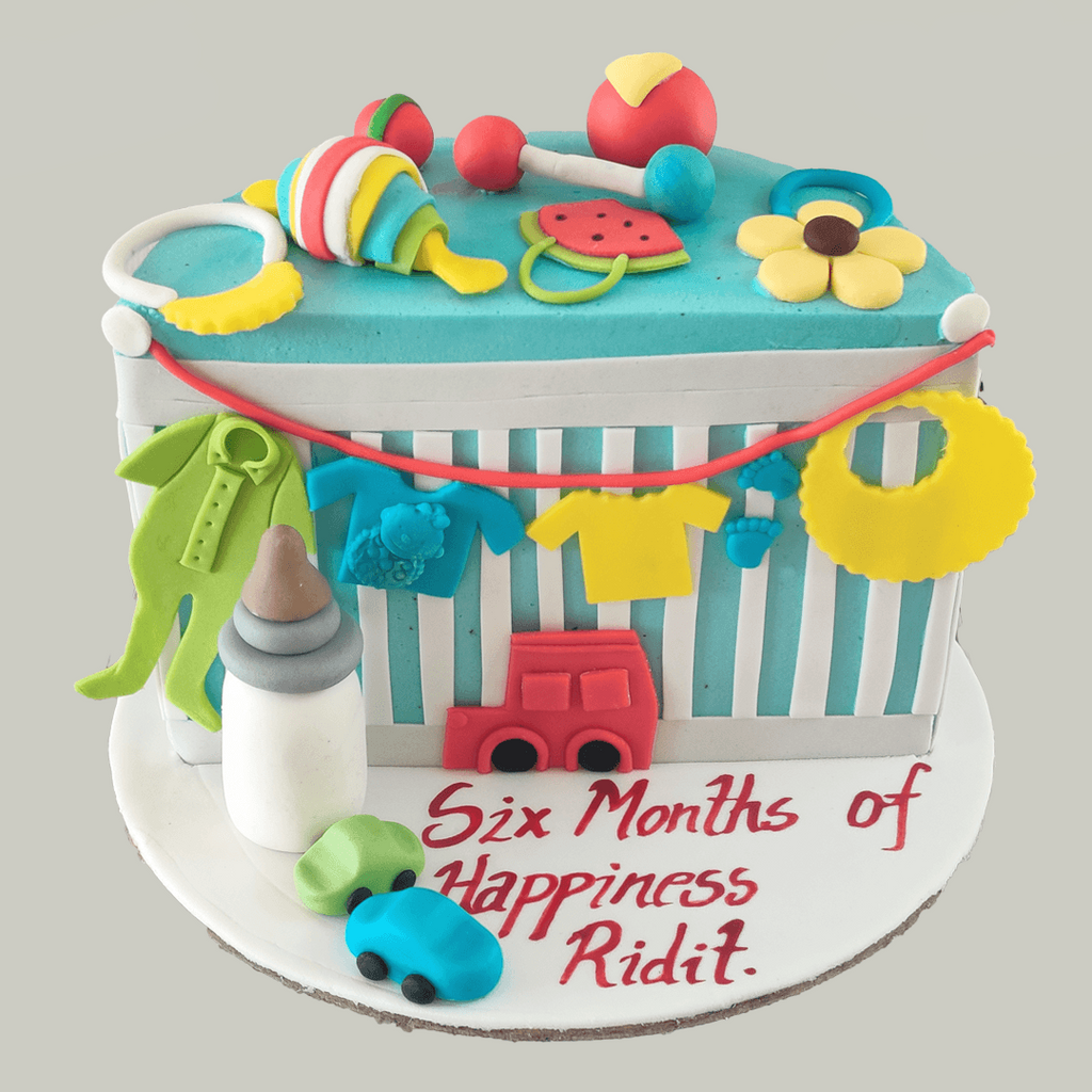 Best Half Year (6 month) Birthday Cake In New Delhi | Order Online