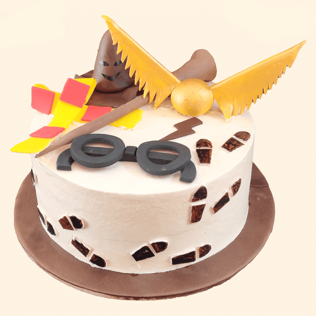 Golden Snitch Harry Potter Birthday Cake by Goodies Bakeshop