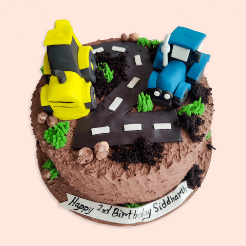 JCB Theme cake with Tiramisu flavor - Bim's Cakes World | Facebook