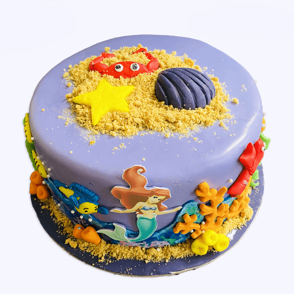 Mermaid Sea Theme Cake | Seaside Cake | Aquatic Theme Cake – Liliyum  Patisserie & Cafe