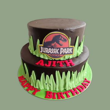 Amazon.com: ChienMin Glitter Roar Dinosaur I'M 7 Cake Topper for Baby's 7  ​Years Old Birthday Party Decorations, Jurassic Park T-Rex 7th Birthday Cake  Deco : Grocery & Gourmet Food