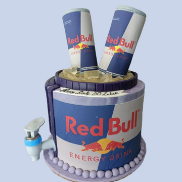 Red Bull Cake | Online delivery | Cake In a Cup | Hyderabad - bestgift.in