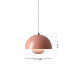 1-Light Modern Danish Dome Pendant Light | Flowerpot Pendant Light –