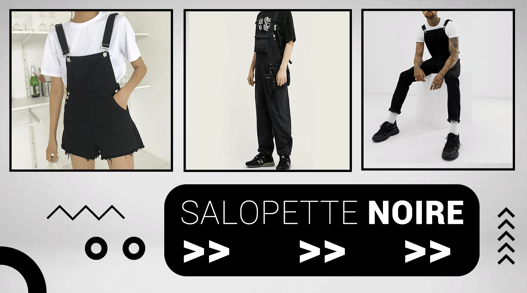 Salopette Noire