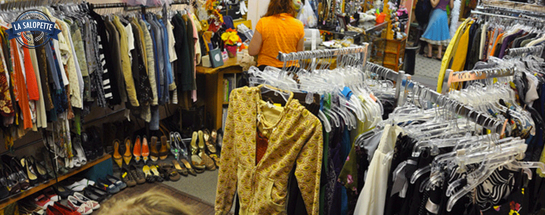 Französischer Secondhand-Laden