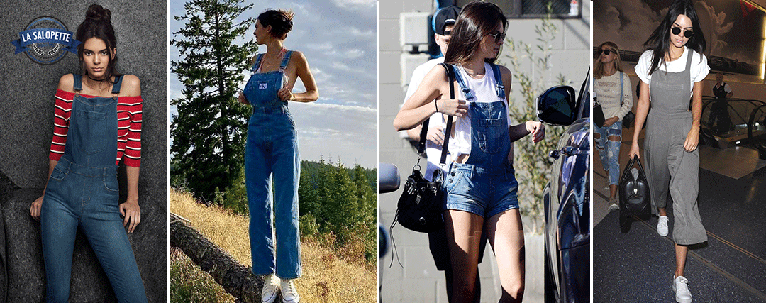 Kendall Jenner i overall