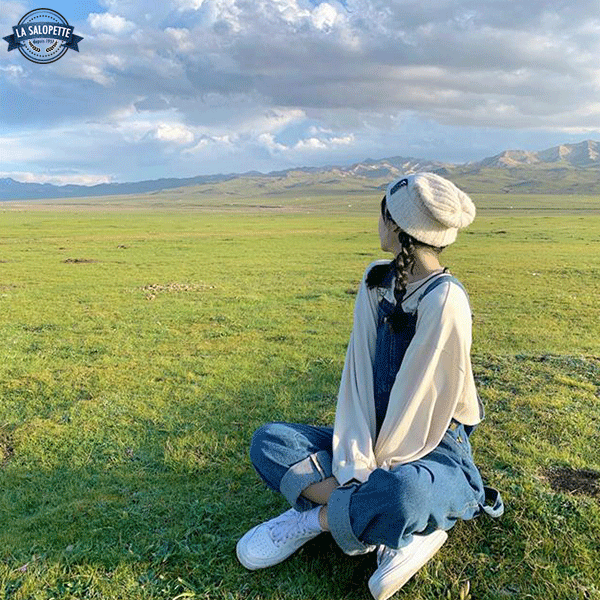 Peto vaquero azul campestre