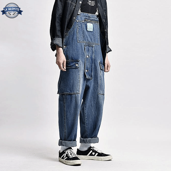 Macacões jeans masculinos