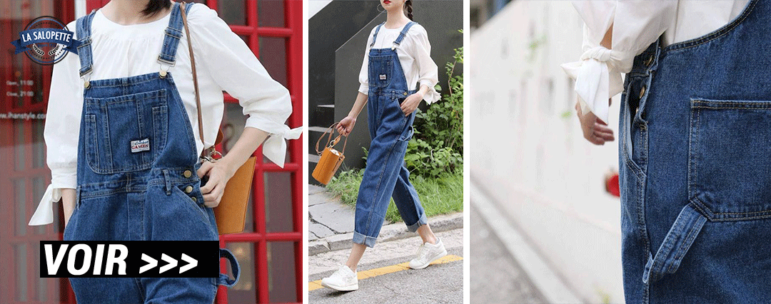 Denim Overall Ikigai