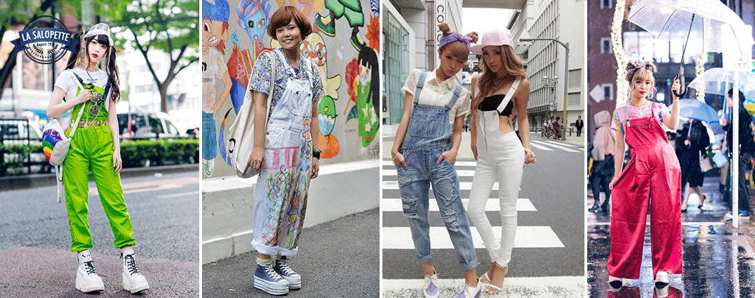 Japanska overaller för kvinnor