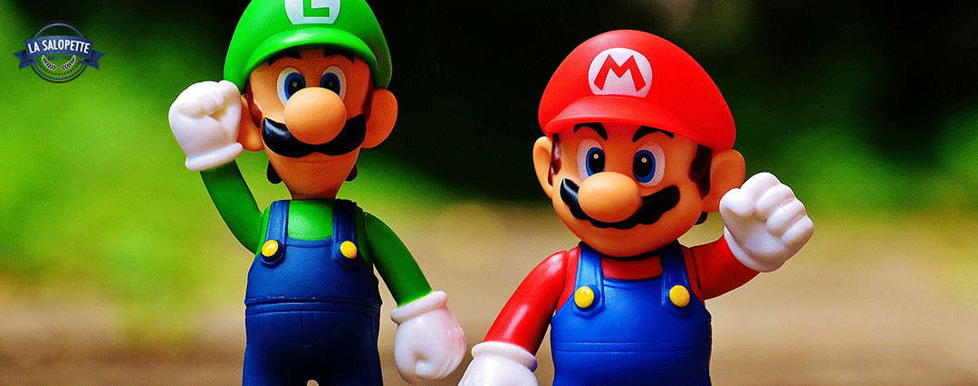 Salopette Mario et Luigi