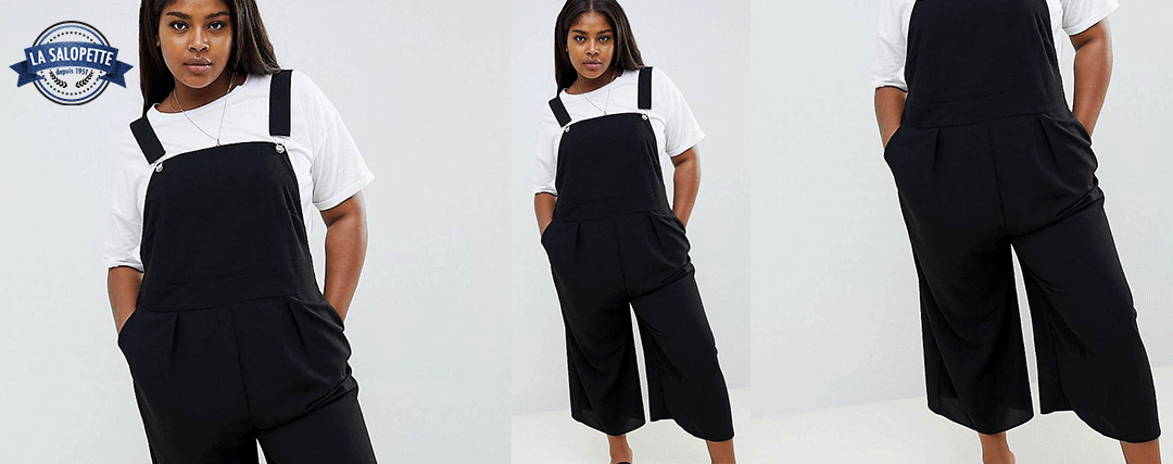 Lieli melni Dungarees