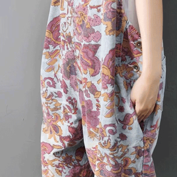 Latzhose Kleid bonbonrosa