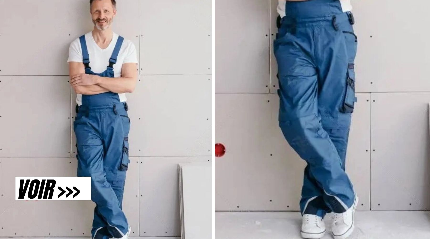 baggy overalls