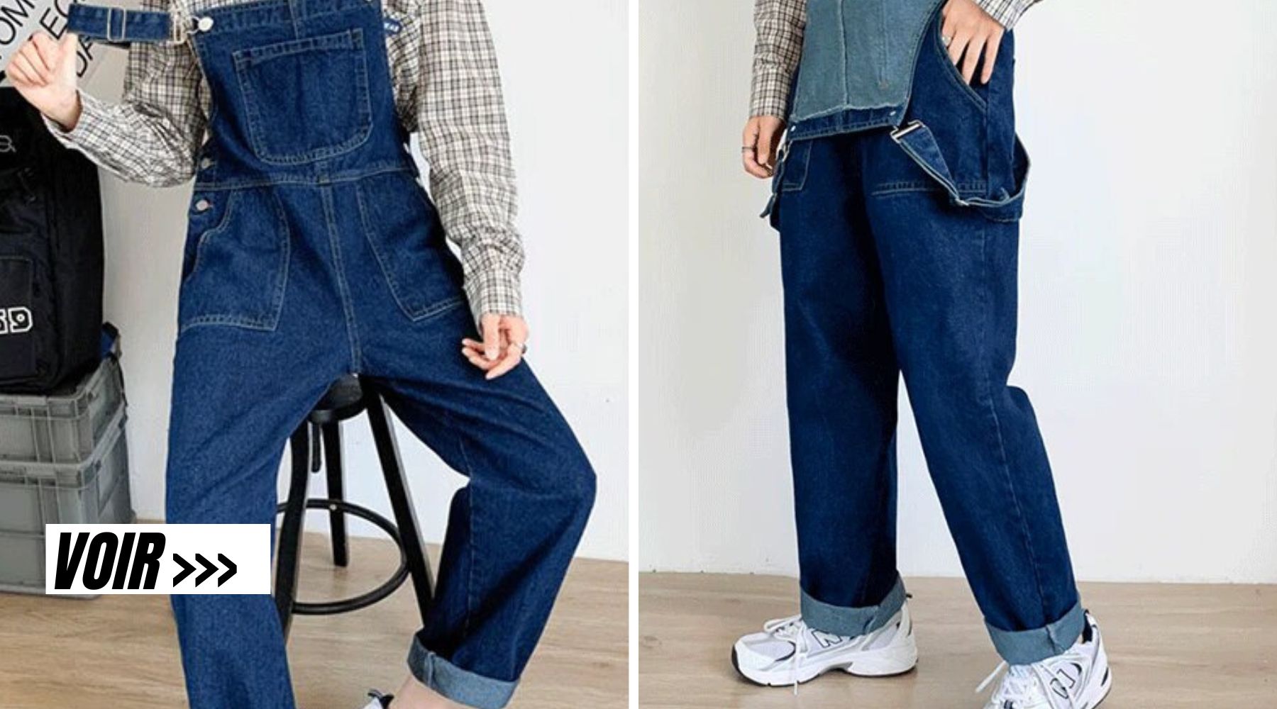 Overall i 2023 jeans bootcut byxor