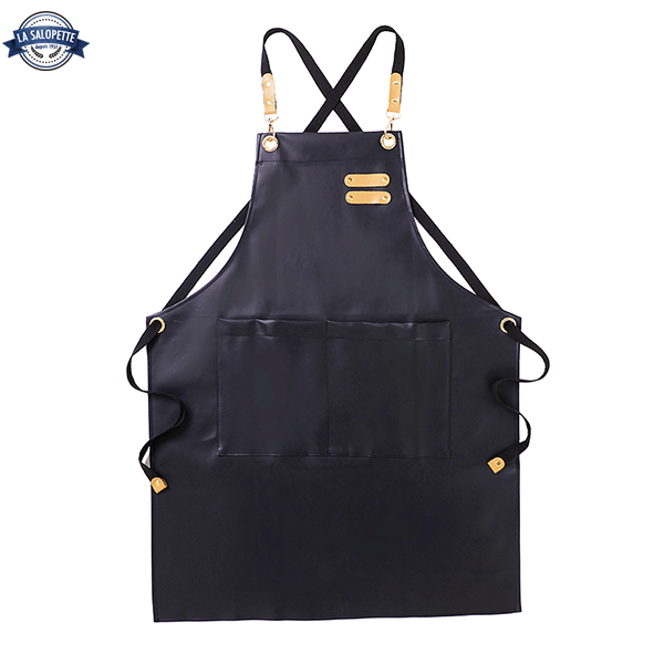 Black Kitchen Apron