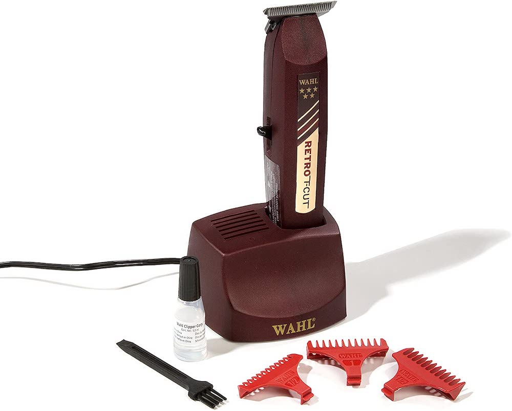 Wahl Retro T-Cut 5 Star Series Trimmer - 56417 with Cutting Guides