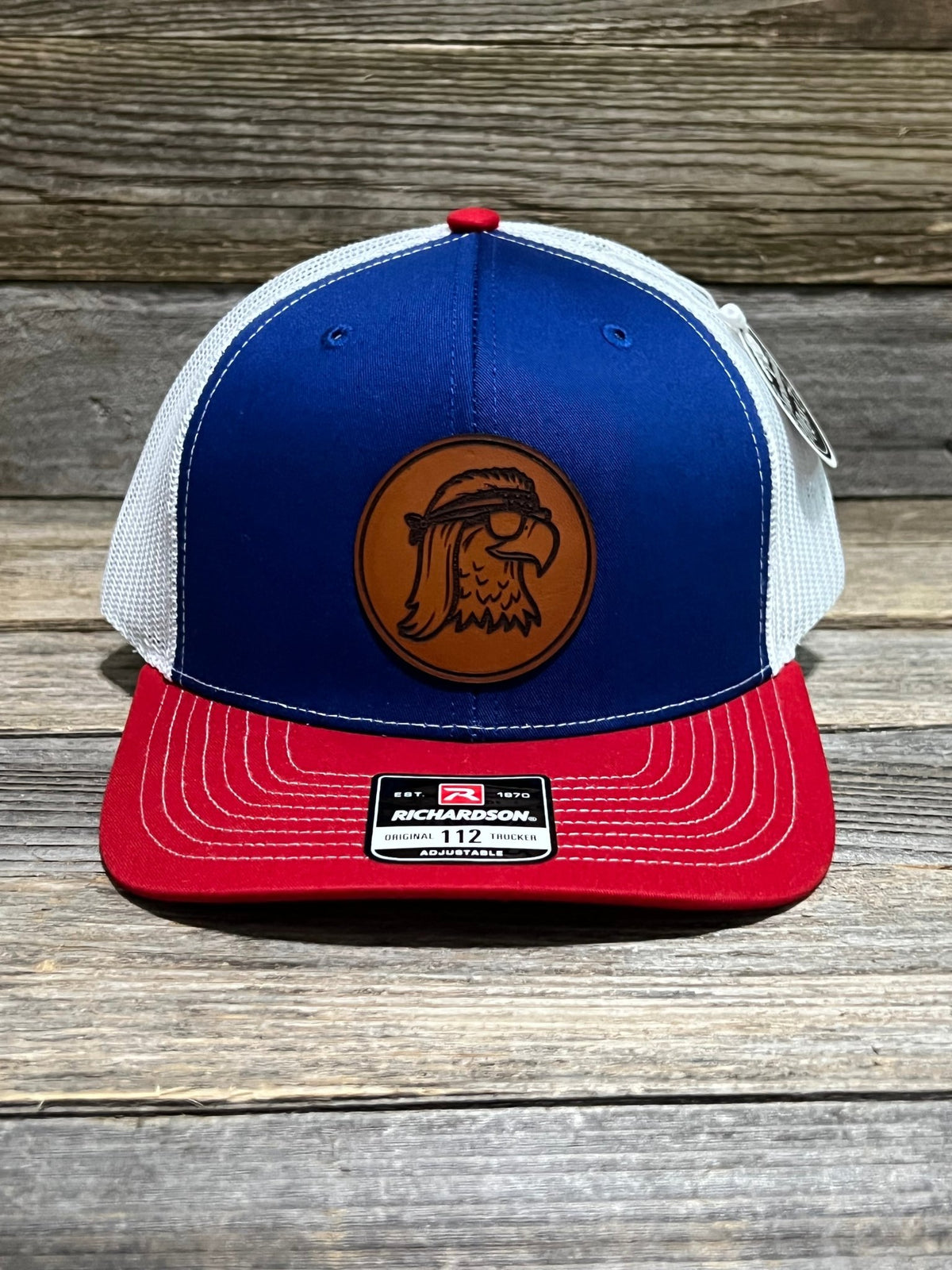 Eagle Mullet USA Leather Patch Hat — Savannah Moss Co.