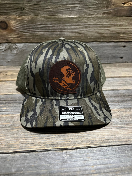 FSU Leather Patch Hat — Savannah Moss Co.