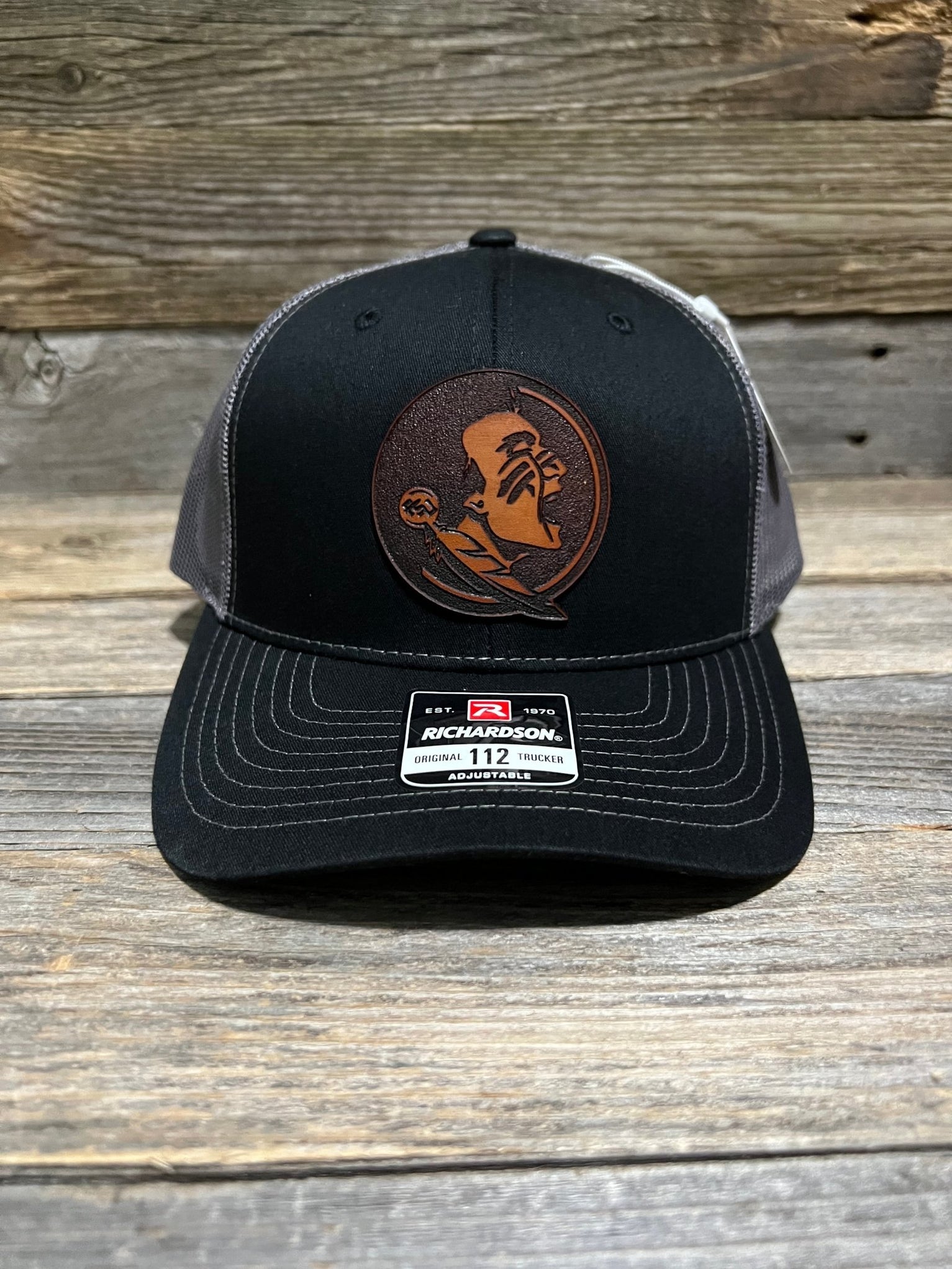 FSU Leather Patch Hat — Savannah Moss Co.